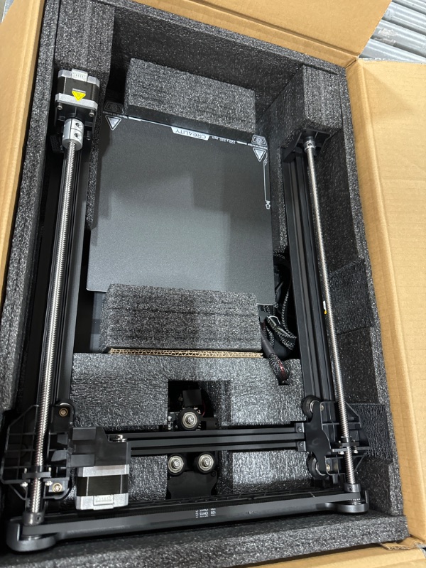 Photo 1 of Creality Ender 3 V3 SE 3D Printer, 250mm/s Faster Printing Speed CR Touch Auto Leveling Sprite Direct Extruder Dual Z-Axis Auto Filament Loading Ender 3D Printer Print Size 8.66x8.66x9.84 inch