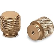 Photo 1 of 10 Pack Champagne Copper Kitchen Cabinet Knobs Knurled Brushed Brass Drawer Pulls Drawer Knobs Dresser Knobs Gold Cabinet Hardware Knobs for Dresser Drawers