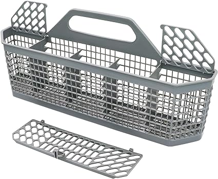 Photo 1 of WD28X10128 Dishwasher Silverware Utensil Basket (18.89"x3.18"x8.4") Compatible With General Electric(GE) Replace Number AP3772889, 1088673, AH959351