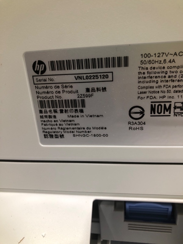 Photo 4 of HP LaserJet Pro 4001n Printer, Print, Fast speeds, Easy setup, Mobile printing, Advanced security, Best-for-small-teams, Ethernet/USB only