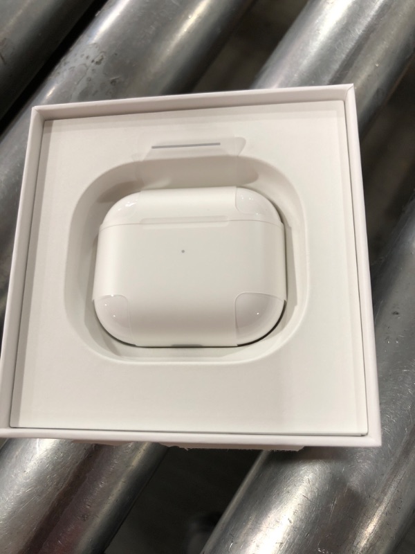 Photo 1 of Apple AirPods (3rd Generation) Wireless Ear Buds, Bluetooth Headphones, Personalized Spatial Audio, Sweat and Water Resistant, Lightning Charging Case Included, Up to 30 Hours of Battery Life Without AppleCare+
