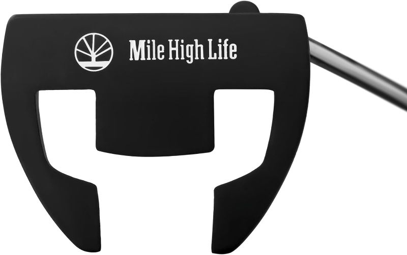 Photo 1 of Mile High Life | Men’s Golf Putter w Premium Grip | Right Handed Putters w Aim Line | Entry Level Golfer Putter | Value Alternative to Major Brands
