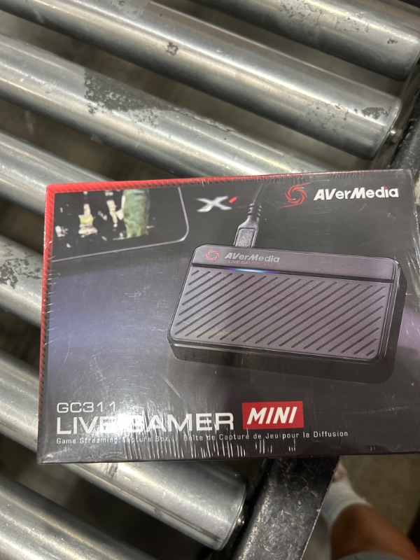 Photo 2 of AVerMedia Live Gamer Mini, 1080p60 Capture Card with HDMI Pass-Thru, Plug & Play, for OBS, Xbox Series X/S, PS5, Switch, Win 11/macOS 12 (GC311) 1080p60 hardware encoder