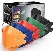 Photo 1 of Keangs KN95 Face Masks 50 Pack, Breathable Protective Disposable Mask for Adults And Teens, Multicolor
