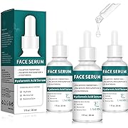 Photo 1 of 3 Pack Hyaluronic Acid Serum with Advanced Peptide Complex for Optimal Hydration & Skin Balance (1fl.oz/30ml Each)
