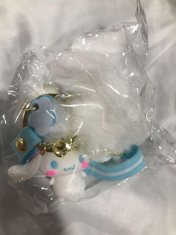Photo 1 of Cute Pom Pom Keychain Kawaii Key chain for Backpack Decoration Birthday Gift Keychains for Women Girls
