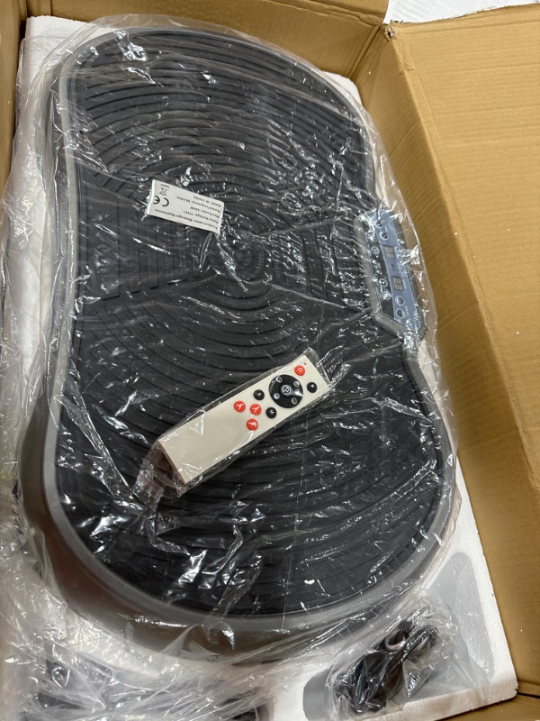 Photo 1 of Vibration Platform Workout Machine | Exercise Equipment For Home | Vibration Plate | Balance Your Weight Workout Equipment Includes, Remote Control & Balance Straps Included