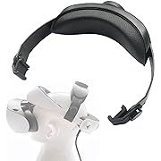 Photo 1 of Adjustable Head Strap for PSVR 2 VR Headset Accessories Balance Head Pressure Comfort Over Top Semicircle Headband Cushion Pad Replacement Compatible for PlayStation VR2
