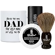 Photo 1 of Grooming Kit for Men. Includes Badger Hair Shaving Brush, Goat Milk Shaving Soap Plus a You're The Man Dad, The Old Man But Still The Man Mug from Taylor & Grant. EXP-06/06/2025
