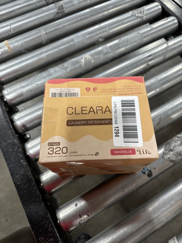 Photo 1 of Laundry Detergent Sheets Up to 160 Loads, Magnolia - Great For Travel,Apartments, Dorms,CLEARALIF Laundry Detergent Strips Eco Friendly & Hypoallergenic - 80 Sheets Magnolia 80 Count (Pack of 1)