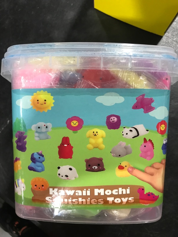 Photo 1 of Bucket Of Squishy Toys 