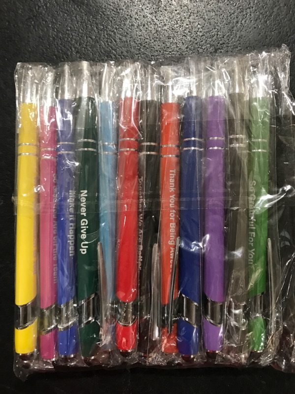 Photo 1 of 12 pack Inspirational pens 