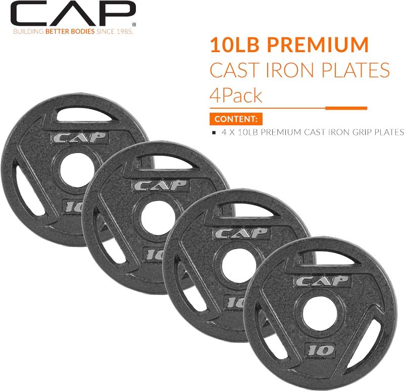 Photo 1 of CAP Barbell 2-Inch Olympic Grip Weight Plate | Multiple Options
