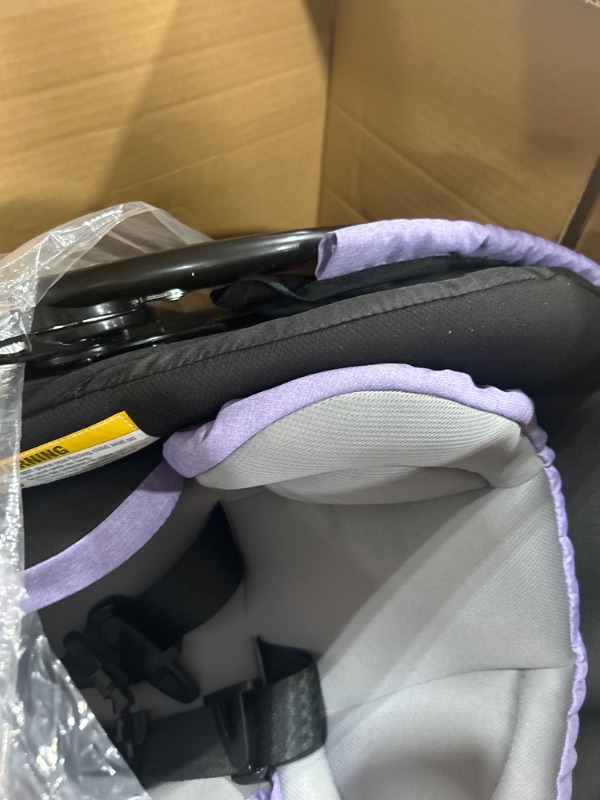 Photo 3 of Baby Trend Secure Snap Tech 35 Infant Car Seat, Lavender Ice
