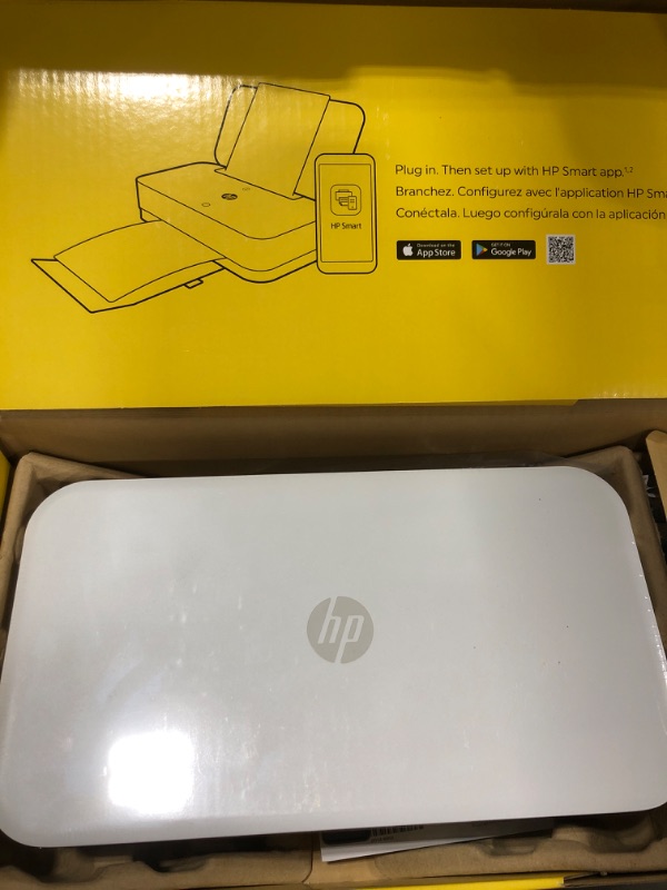 Photo 2 of HP Tango Smart Wireless Printer – Mobile Remote Print, Scan, Copy, HP Instant Ink, Works with Alexa(2RY54A),White