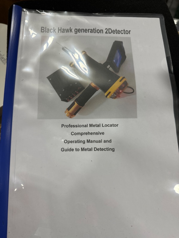 Photo 2 of FOR PARTS ONLY * 15m Deep Professional Metal Detector Gold Metal Detector Location Machine Scanner Device with Search Range 1000m 100?240V (US Plug)