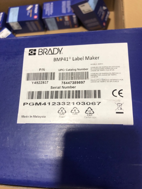 Photo 4 of Brady BMP41 Printer DataComm Starter Kit (BMP41-KIT-VD)
