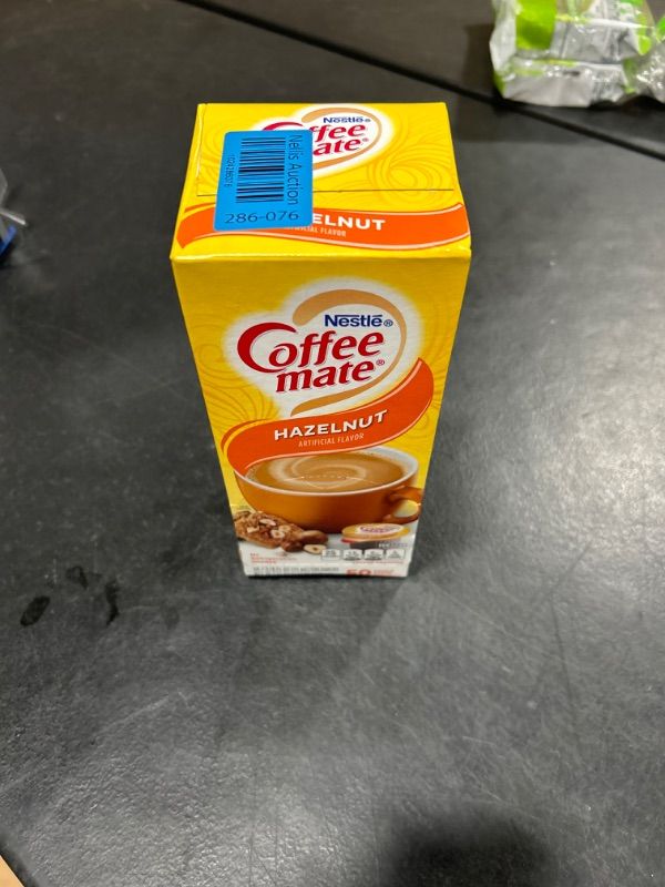 Photo 2 of Nestle 0.375 oz. Coffee-Mate Hazelnut Creamer (50 Creamers per Box)-- EXP JUN 2024