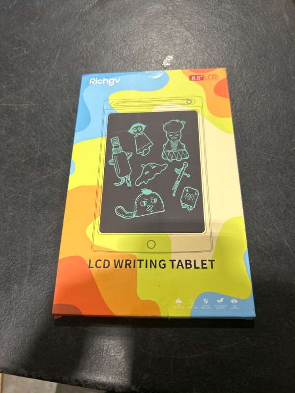 Photo 1 of LCD Writing Tablet for Kids, Toddler Girl Boy Toys 8.5 Inch Kids Drawing Tablet Doodle Board with Lanyard, Road Trip Essentials Kids First Birthday Gifts for Girls Boys 3 4 5 6 7 8 9 Year Old Green 8.5 inch