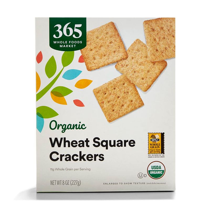 Photo 1 of 4 PACK 365 by Whole Foods Market, Organic Wheat Squares, 8 Ounce 