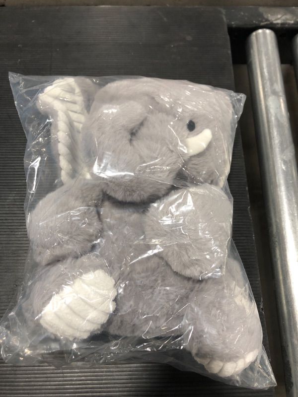 Photo 1 of Weighted and Microwavable Stuffed Animal - Comfy Weighted, Non-Scented, heatable, freezable, Washable and Travel Friendly Plush Animals Part of The Snug-a-Bear Collection (Elephant)
