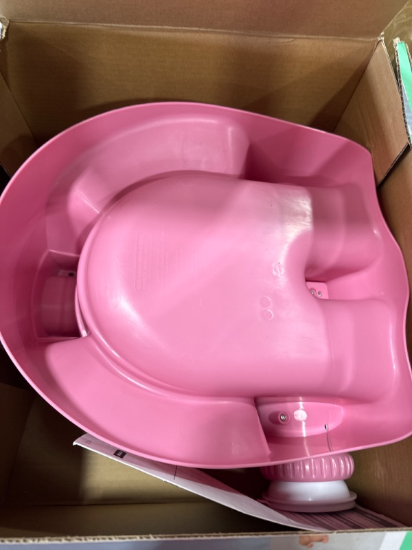 Photo 2 of Summer My Bath Seat (Pink) – Baby Bathtub Seat for Sit-Up Bathing, Provides Backrest Support and Suction Cups for Stability – This Baby Bathtub is Easy to Set-Up, Remove, and Store