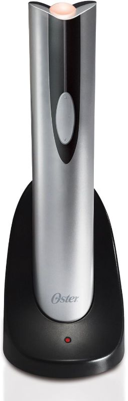 Photo 1 of Oster Electric Wine Bottle Opener, 1.9, Black
