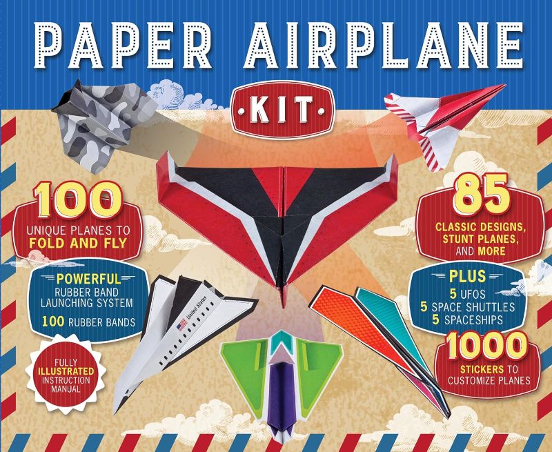 Photo 1 of Paper Airplane Kit Hardcover – August 15, 2016
