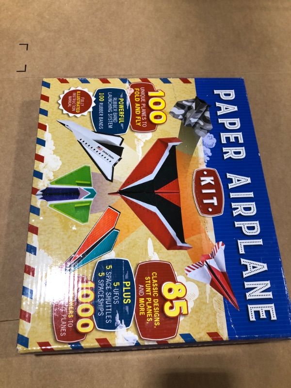 Photo 2 of Paper Airplane Kit Hardcover – August 15, 2016
