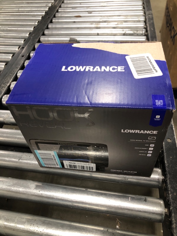 Photo 3 of Lowrance Hook Reveal 7 Inch Fish Finders with Transducer, Plus Optional Preloaded Maps 7x Splitshot, Gps Plotter Only, No Maps Fish Finder