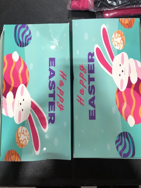 Photo 2 of 2 PACK 30 Each Box Prefilled Easter Eggs with Bunny Toys Stuffed,Easter Basket Stuffers, Easter Egg Fillers,Bulk Assorted Toys for Easter Gifts Egg Hunt Classroom Favors,Treasure Box Prizes Toys for Boys Girls Easter toys
