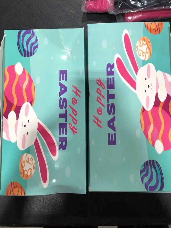 Photo 1 of 2 PACK 30 Each Box Prefilled Easter Eggs with Bunny Toys Stuffed,Easter Basket Stuffers, Easter Egg Fillers,Bulk Assorted Toys for Easter Gifts Egg Hunt Classroom Favors,Treasure Box Prizes Toys for Boys Girls Easter toys