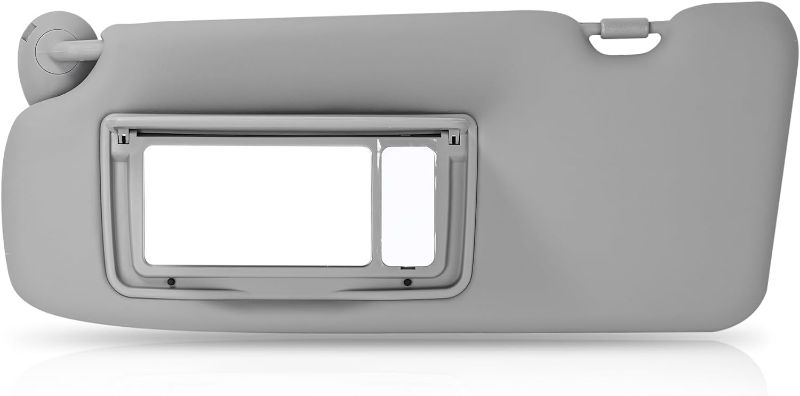Photo 1 of Driver Left Side Sun Visor with Makeup Mirror Compatible with Honda CR-V 2017 2018 2019 2020 2021 2022 Replace# 83280-TLA-A62 83280-TLY-H11ZB Gray
