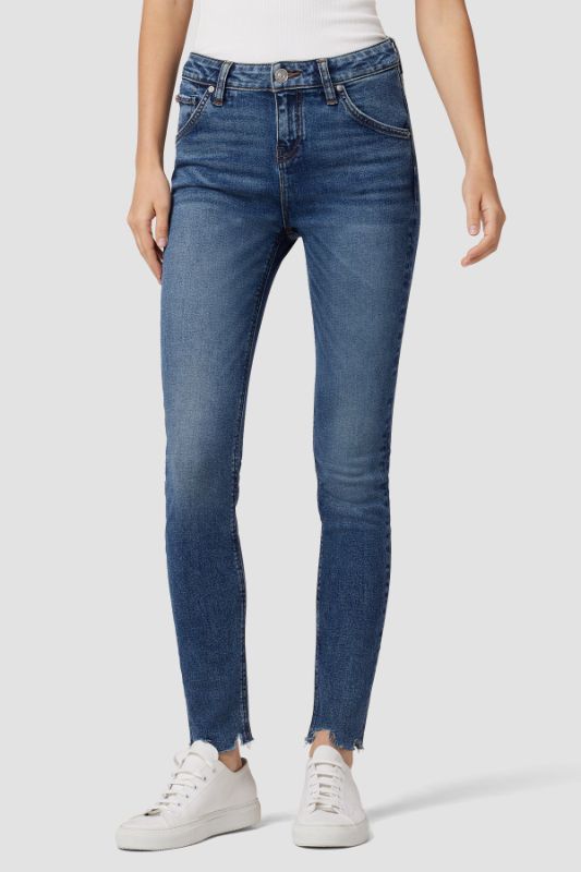Photo 1 of Hudson Jeans Collin High-Rise Skinny Jean - Love Galore (Blue) - 23