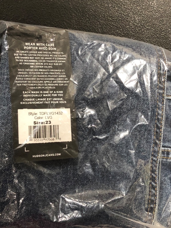 Photo 2 of Hudson Jeans Collin High-Rise Skinny Jean - Love Galore (Blue) - 23