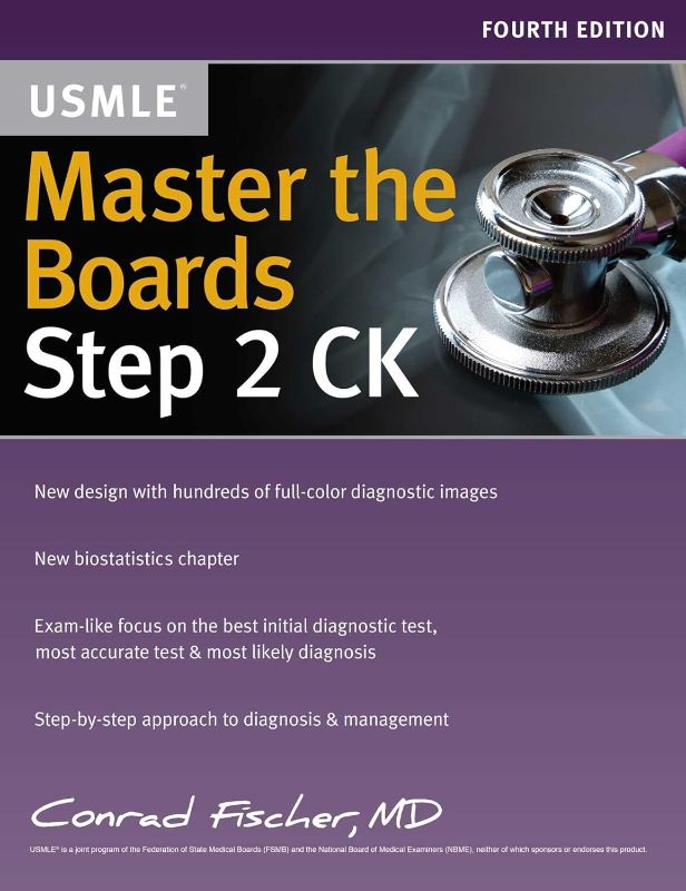 Photo 1 of Master the Boards USMLE Step 2 CK Fourth Edition