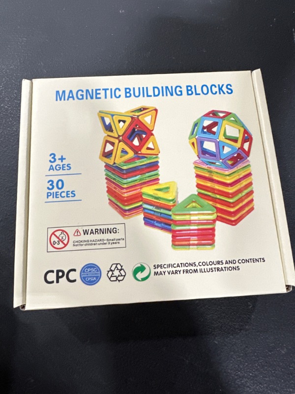 Photo 1 of MAGNETIC BUILDING BLOCKS. 