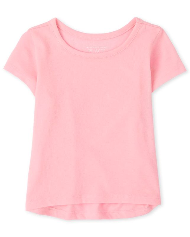 Photo 1 of Baby and Toddler Girls High Low Basic Layering Tee SIZE 2T
