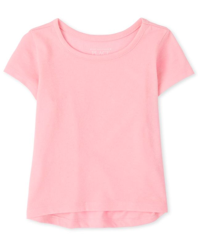Photo 1 of Baby and Toddler Girls High Low Basic Layering Tee SIZE 2T