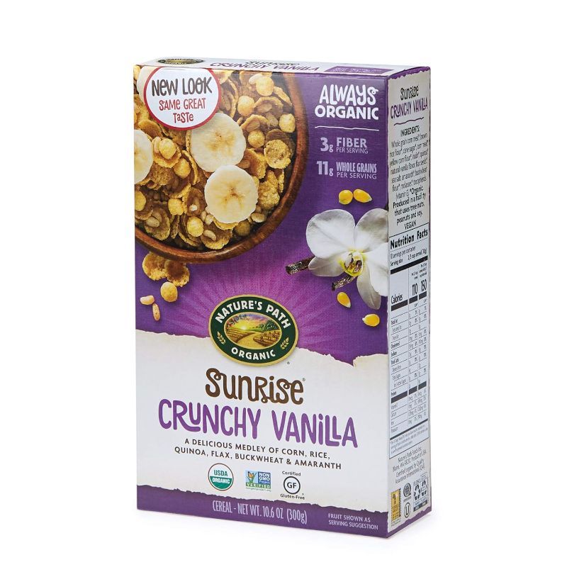 Photo 1 of 2 PACK Nature's Path, Organic Gluten-Free Crunchy Vanilla Cereal, 10.6 Oz
