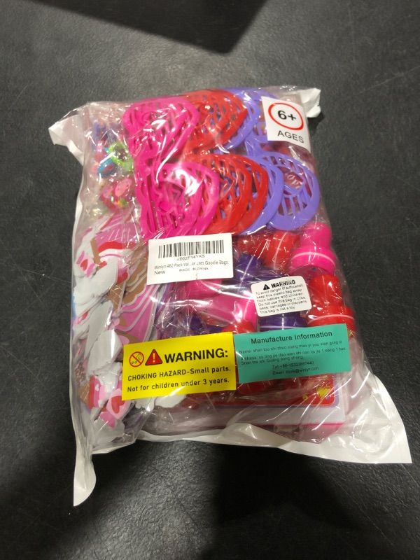 Photo 1 of 234 Pack Valentine's Day Party Favors Supplies Gift Exchage Cards Heart Glasses Bracelets Heart Stickers Stamper Sticky Hands Tattoo Bulk for Kids School Classroom Rewards Prizes Birthday Goodie Bags