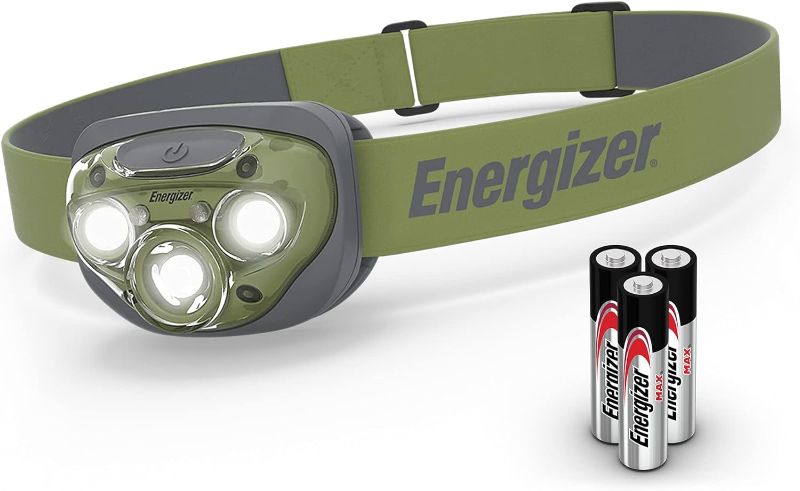 Photo 1 of Energizer LED Headlamp Pro260, Rugged IPX4 Water Resistant Head Light, Ultra Bright Headlamps for Running, Camping, Outdoor, Storm Power Outage (Batteries Included)
