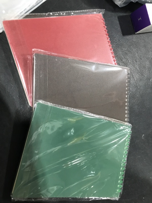 Photo 1 of RED BROWN GREEN TOP BONDED NOTEPAD 3 PACK