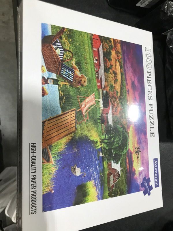 Photo 1 of 1000 PCS FARM PUZZLE 