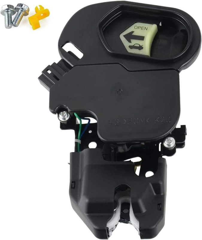 Photo 1 of 74851-SDA-A22 Rear Tailgate Trunk Latch Lock Actuator Tail Gate Latch Motor Compatible with 2003-2006 Honda Accord 2004-2008 Acura TL 2.4 3.0 3.2 3.5L V6 L4 Engine Replacement# 74851-SDA-A21
