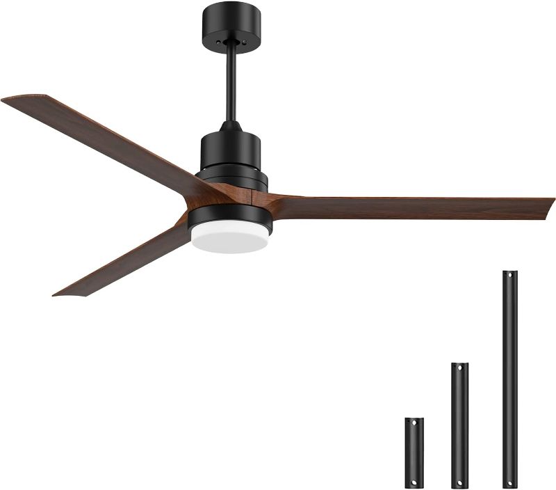 Photo 1 of Small Home Office Arghicc Ceiling Fans with Lights,Indoor and Outdoor Ceiling Fan with Remote Control, 60-inch Modern Ceiling Fans with Reversible DC Motor for Patio Bedroom Living Room
mless Chair - Comfortable PU Leather Futon Task with Low Back, Swivel
