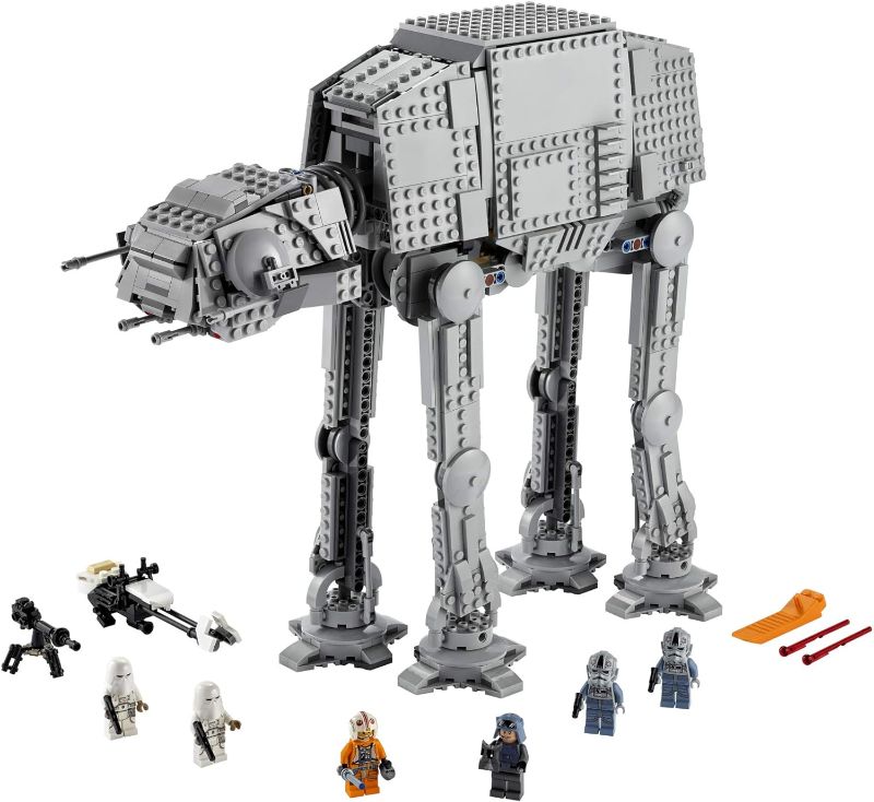 Photo 1 of LEGO Star Wars at-at Walker 75288 Building Toy, 40th Anniversary Collectible Figure Set, Room Décor, Gift Idea for Kids, Boys & Girls with 6 Minifigures
