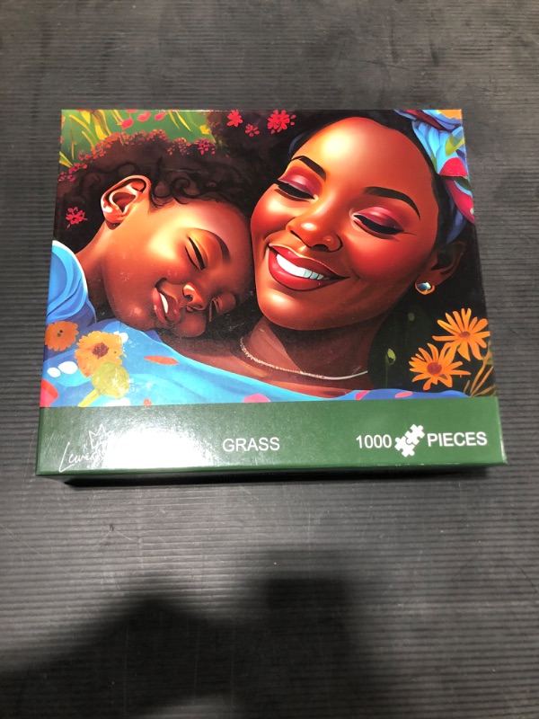 Photo 2 of Black Art Jigsaw Puzzles: African American Heritage, 1000-Piece Adventure (Grass)
