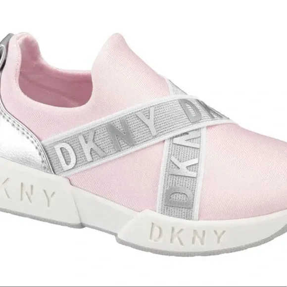 Photo 1 of DKNY Girls Slip-on Sneaker - Blush - Sz. 3 NWOT
