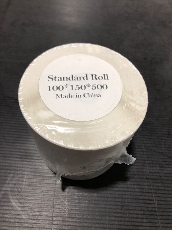 Photo 2 of Rollo Direct Thermal Shipping Labels - 500 4x6 Thermal Label Roll - Perforated and Strong Adhesive (Commercial Grade)
